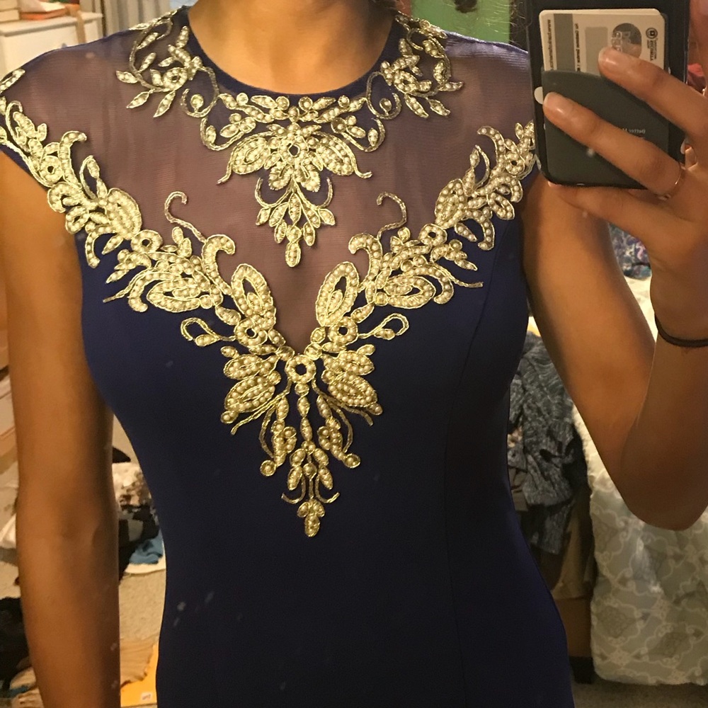 Blue Prom Dress